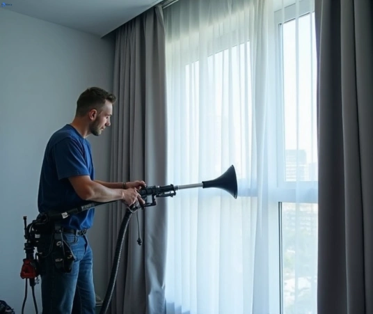 Professional curtain stain removal process equipment Matty Curtain Cleaning north-ryde-nsw