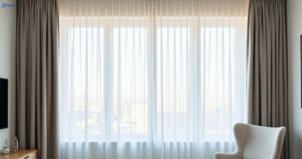 Freshly steam cleaned curtains in north-ryde-nsw QLD
